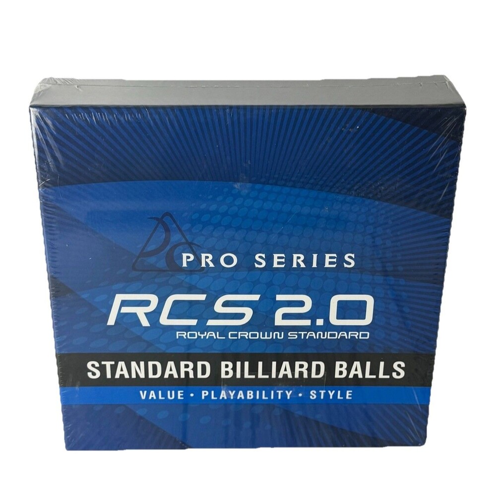 Pro Series Royal Crown Standard RCS 2.0 Complete Billiards Pool Balls Set